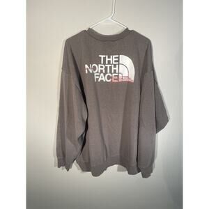 The North Face Coordinates Crewneck Sweatshirt - Heater Gray Men’s 2XL